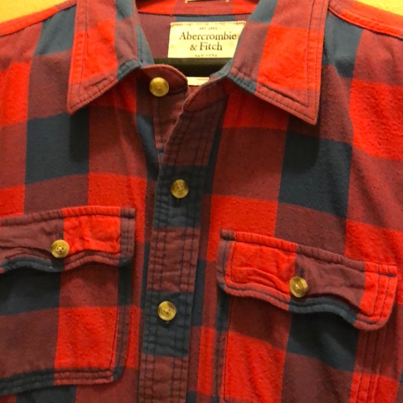 Abercrombie & Fitch Other - Abercrombie&Fitch Plaid Flannel Men’s Shirt XXL